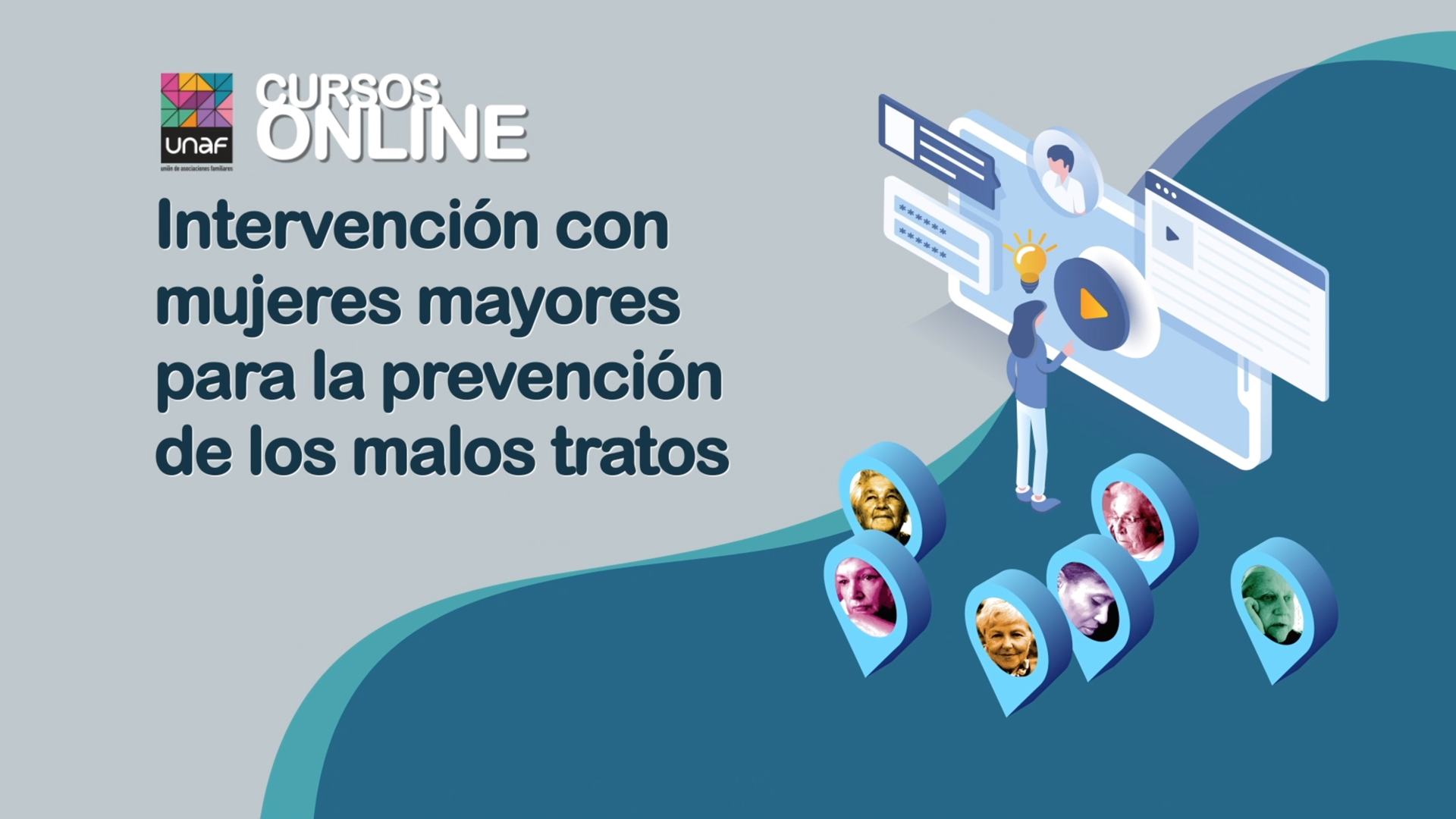 Curso online Prevención e intervención en malos tratos y violencia de género contra mujeres mayores