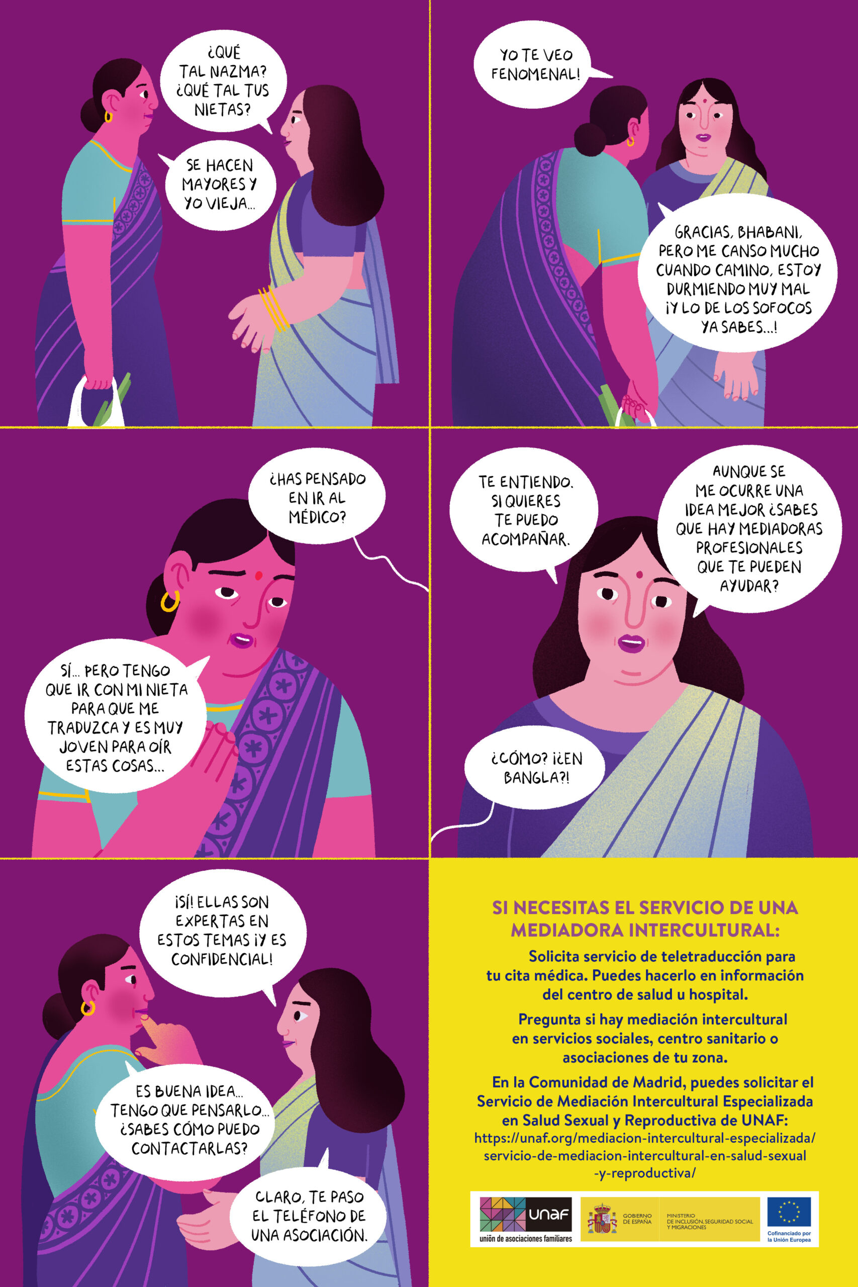 Viñetas sobre derechos sexuales y reproductivos