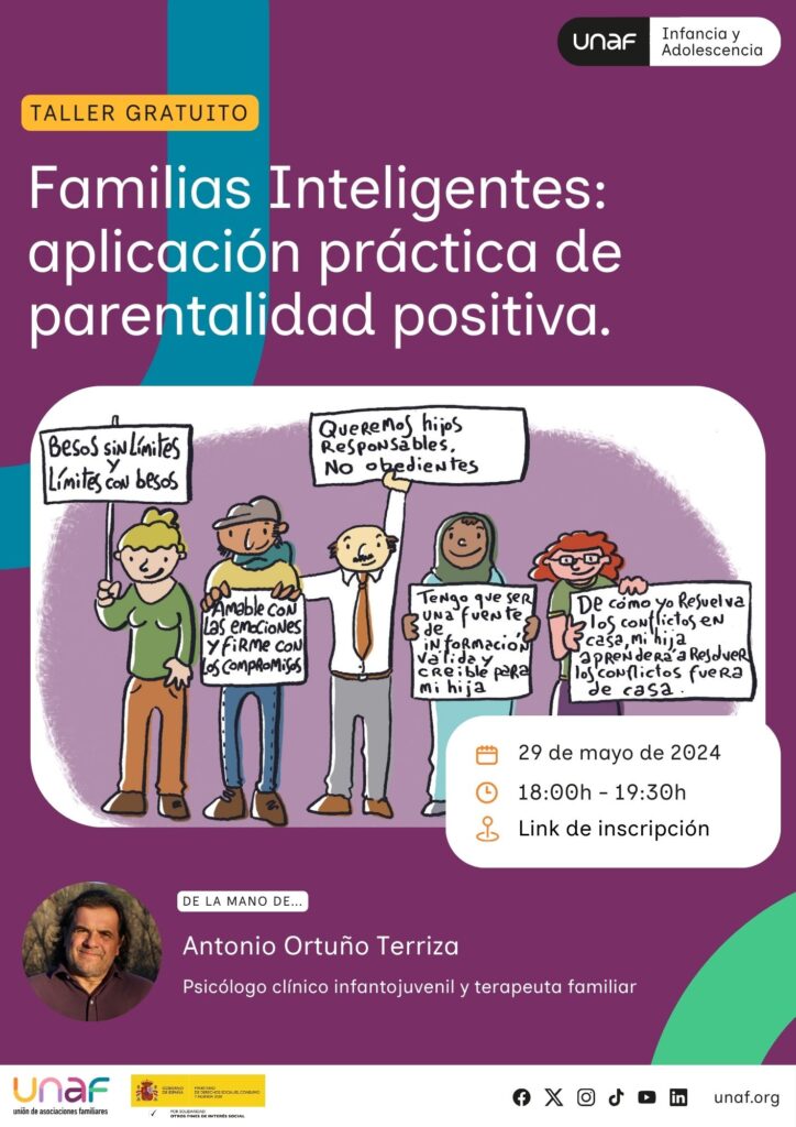 Familias Inteligentes: Aplicación Práctica De Parentalidad Positiva. | UNAF