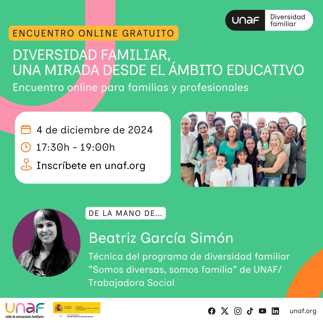 Diversidad familiar, una mirada desde el ámbito educativo