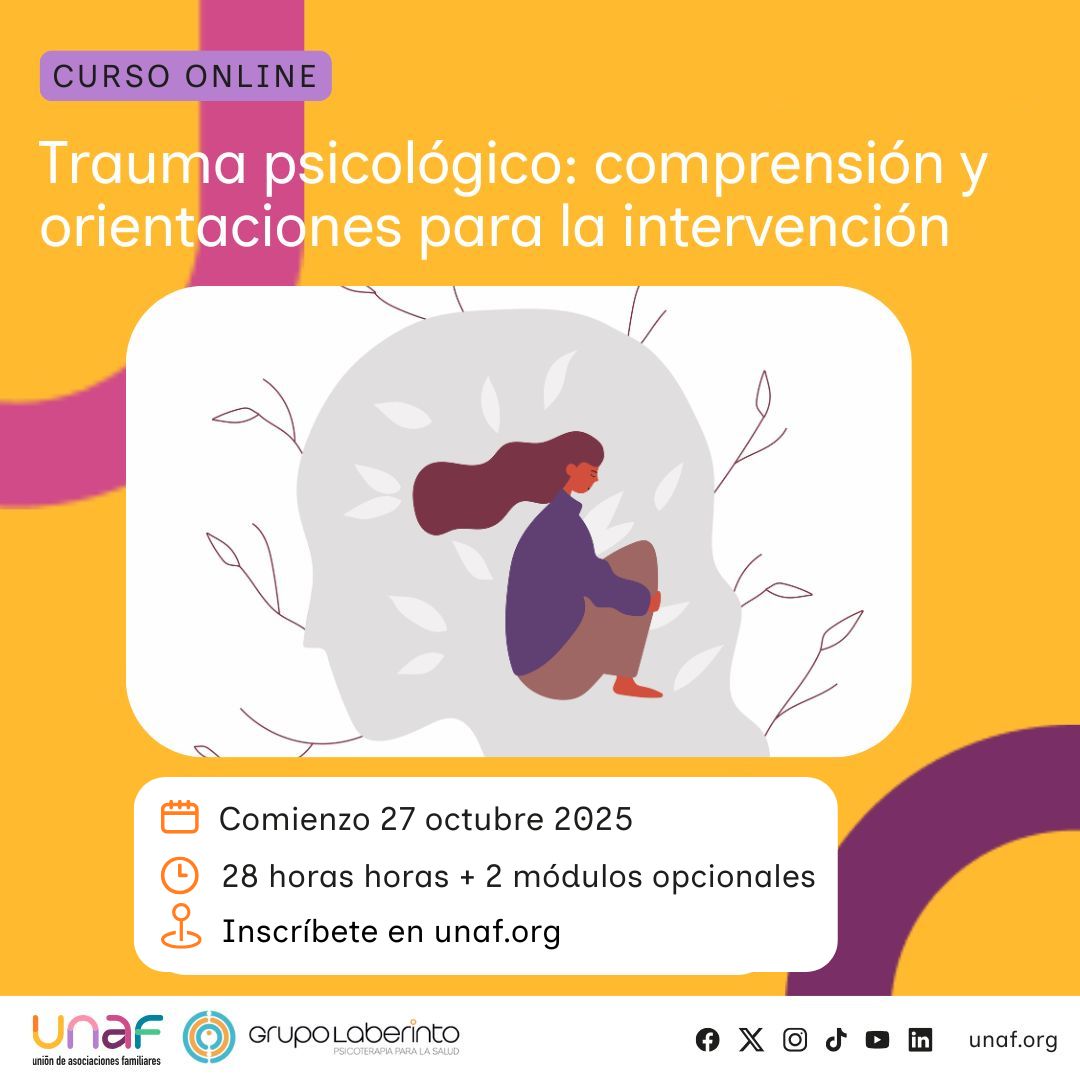 Curso online Trauma psicológico: comprensión y orientaciones para la intervención