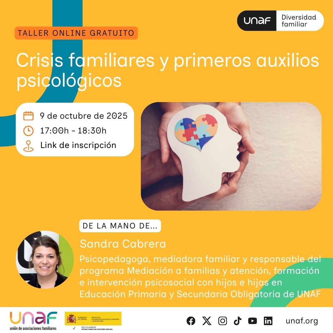 Crisis familiares y primeros auxilios psicológicos