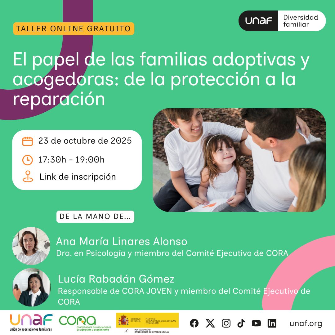 El papel de las familias adoptivas y acogedoras: de la protección a la reparación