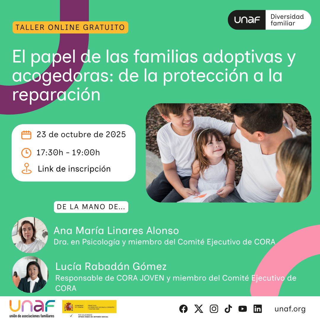 El papel de las familias adoptivas y acogedoras: de la protección a la reparación
