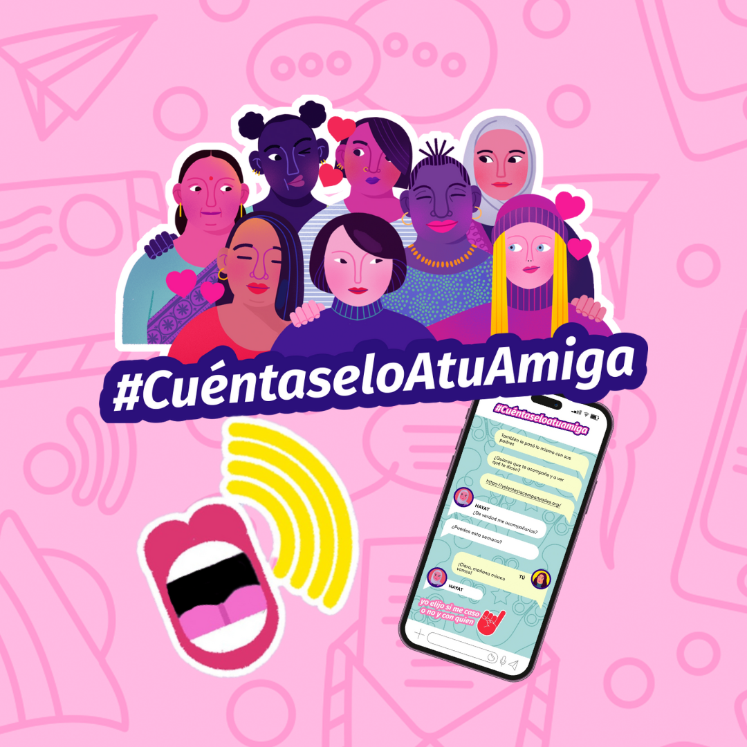 UNAF relanza #CuéntaseloAtuAmiga para acercar información y recursos a mujeres migrantes