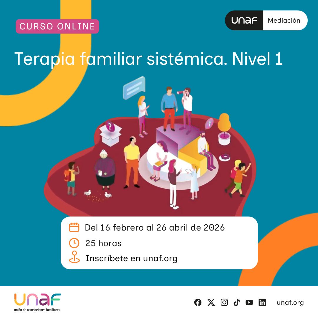Curso online Terapia Familiar Sistémica. Nivel 1.