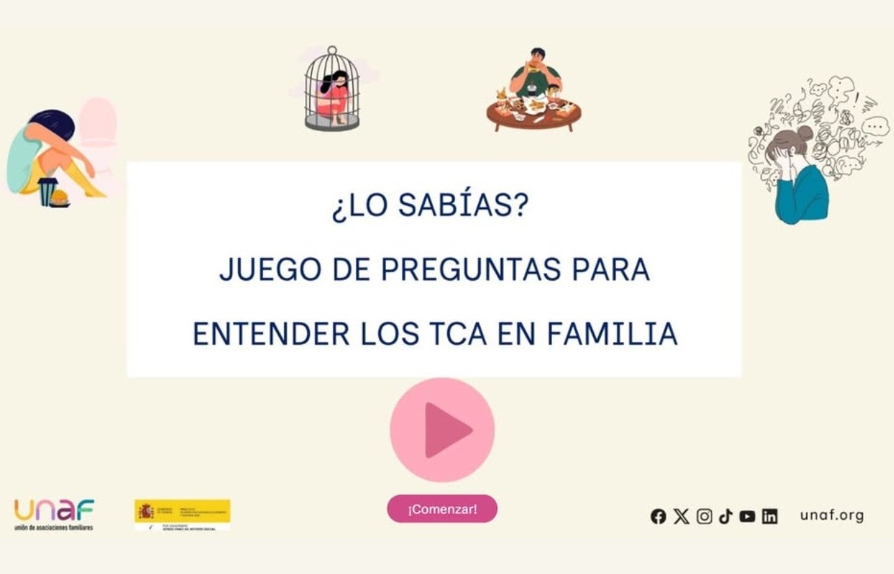 Juego de preguntas para entender los trastornos de conducta alimentaria en familia