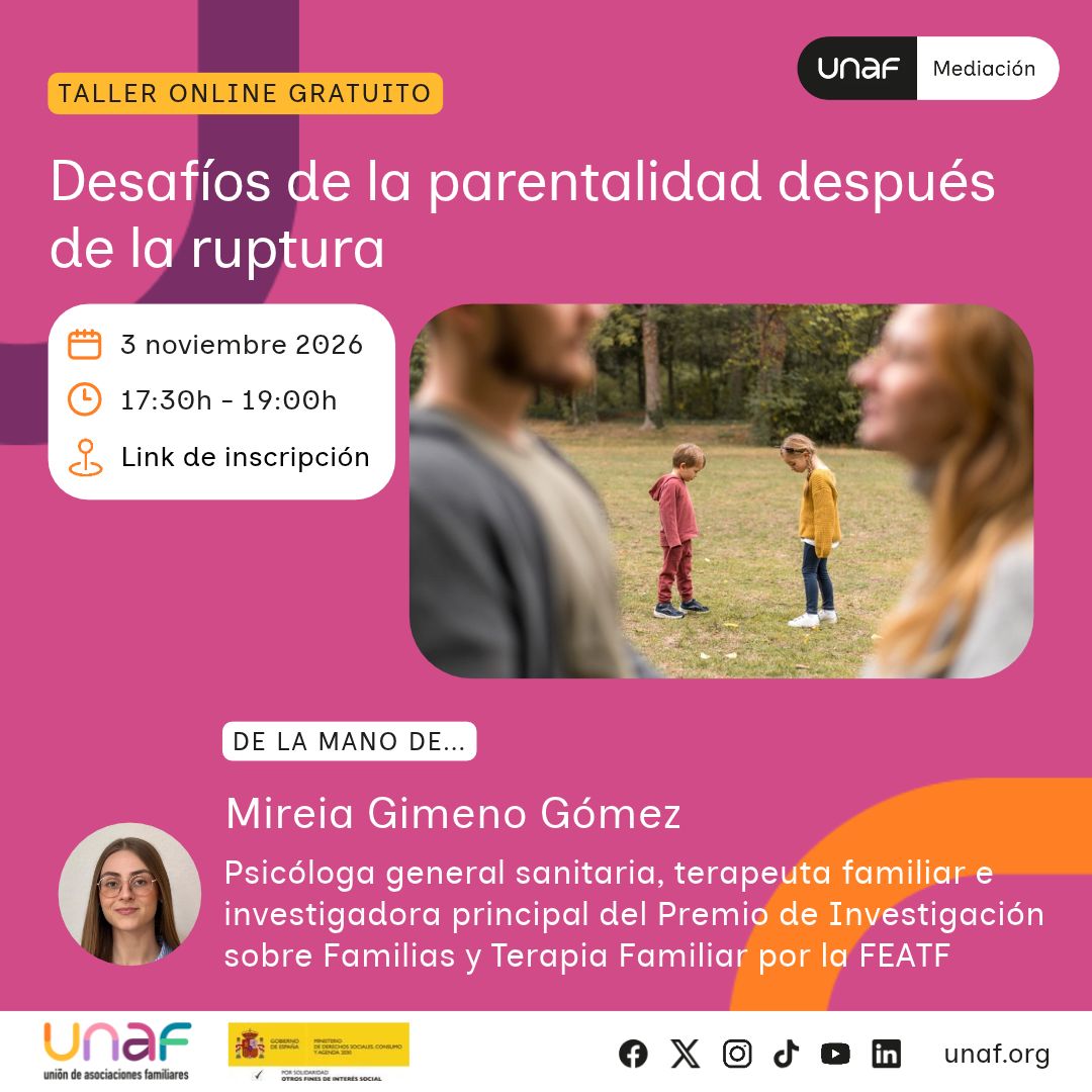 Desafíos de la parentalidad después de la ruptura